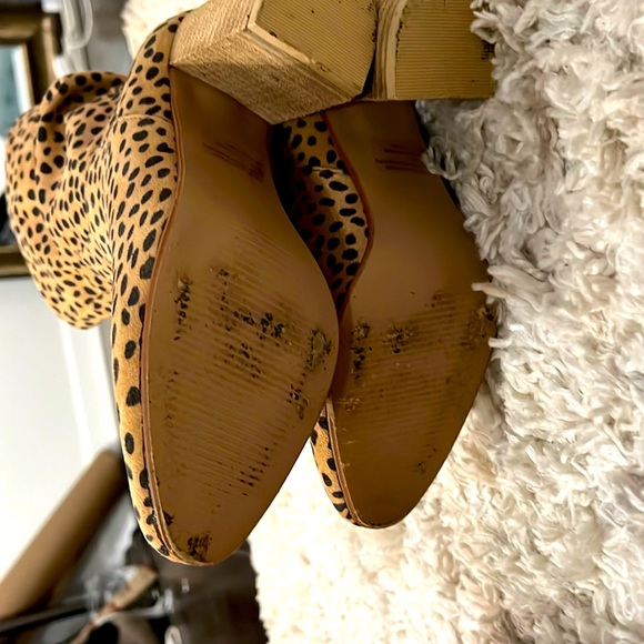 Ccocci Women's Size 6 Darby Tan Brown high Heel Slouchy Ankle Booties Boots - Picture 3 of 4